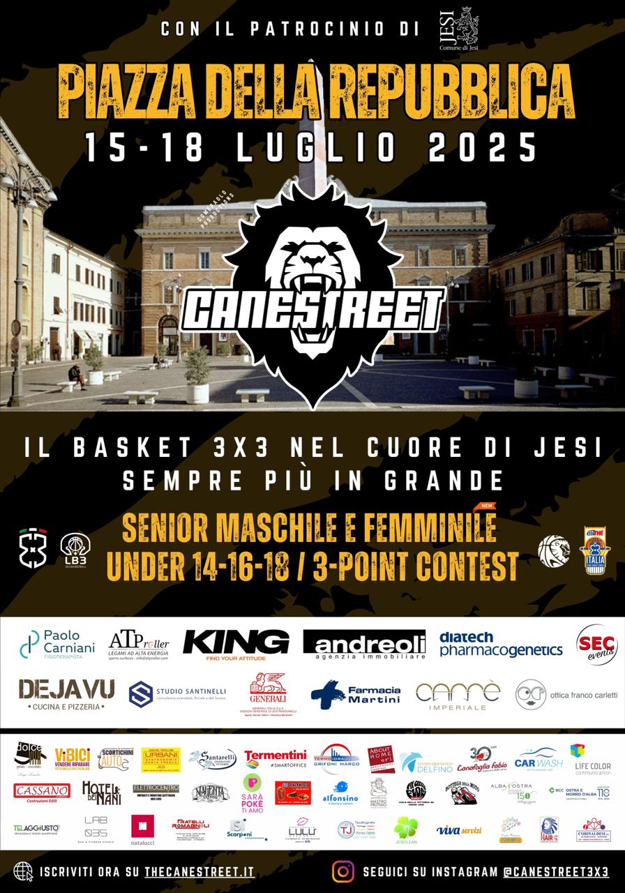 Canestreet - PIAZZA DELLA REPUBBLICA 15-18 LUGLIO 2025